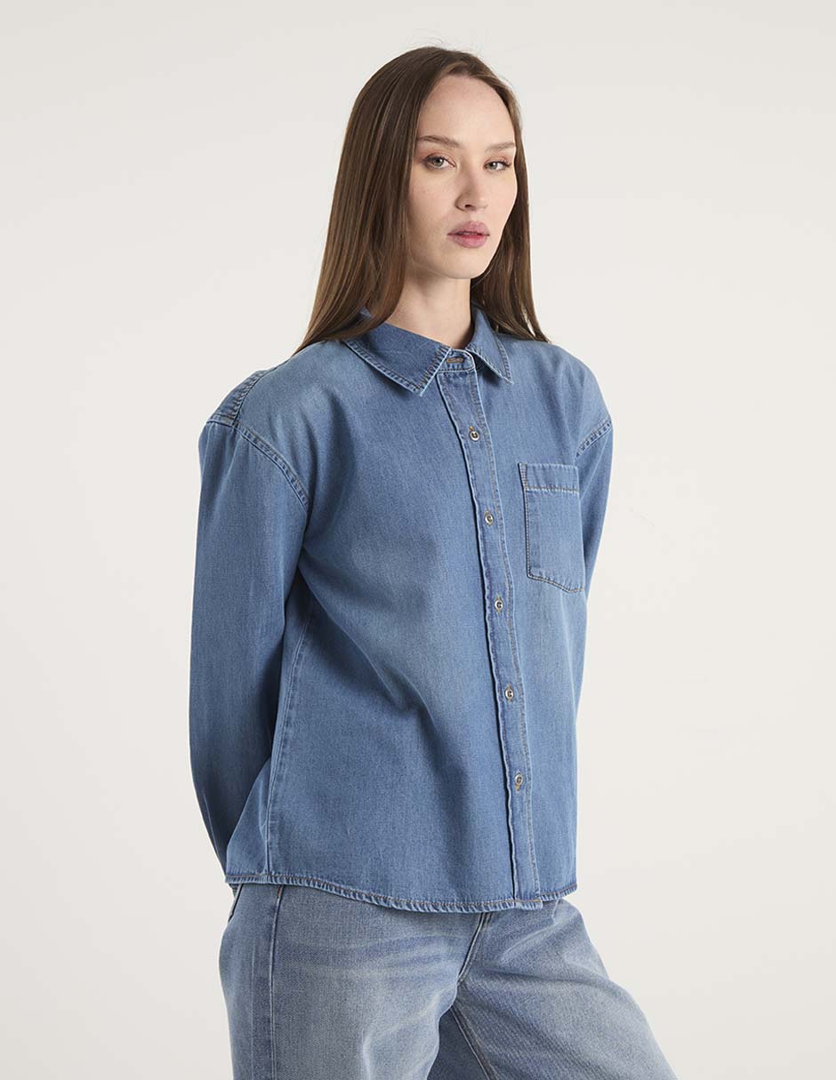 Blusa manga larga para mujer 1
