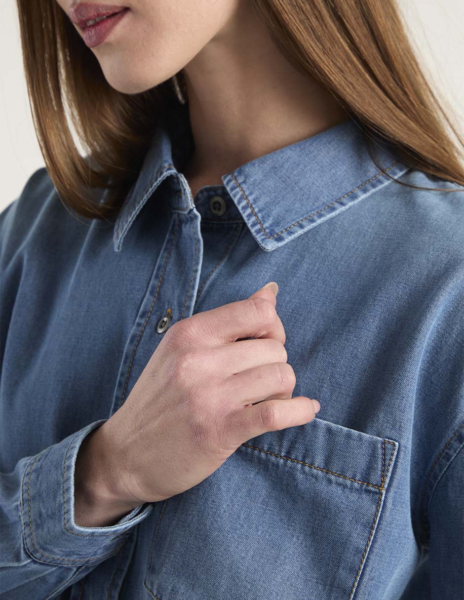 Blusa manga larga para mujer 9