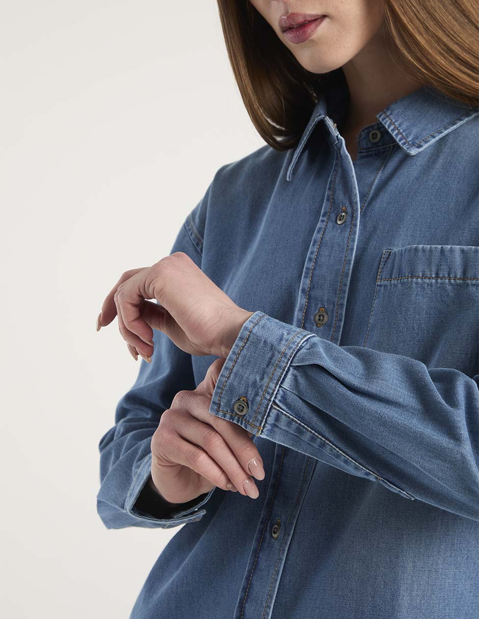 Blusa manga larga para mujer 10
