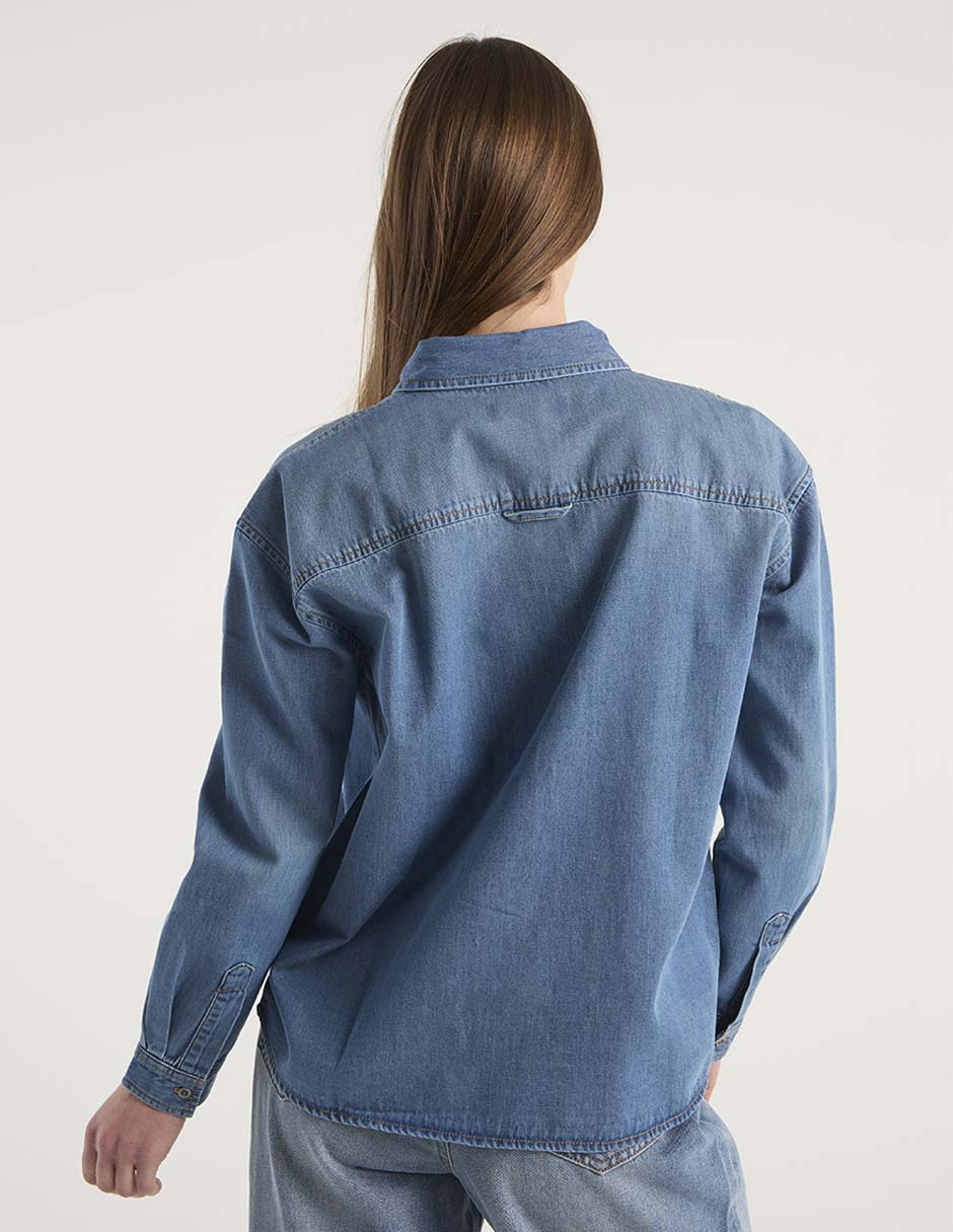 Blusa manga larga para mujer 11