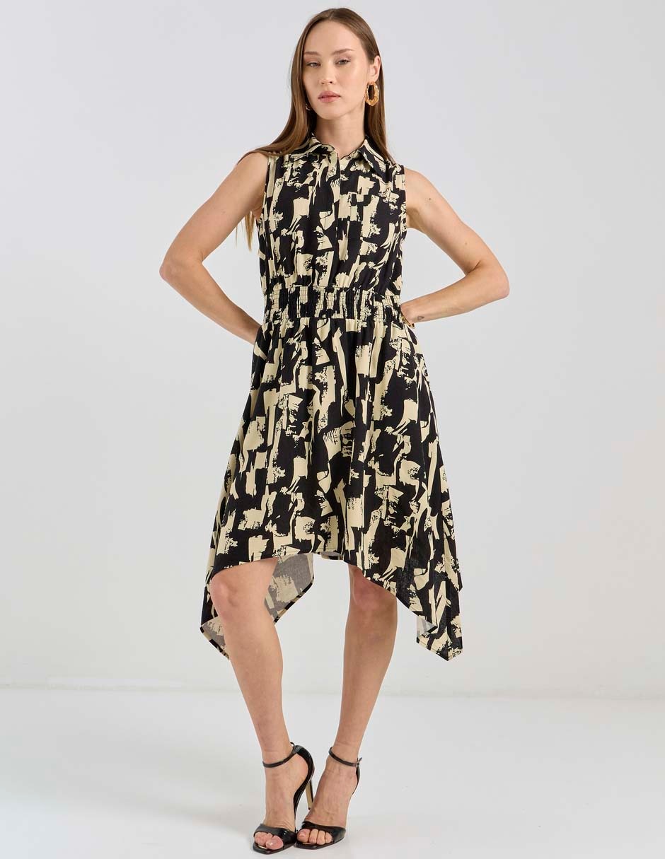 Vestido a la rodilla casual para mujer Vestido a la rodilla casual para mujer