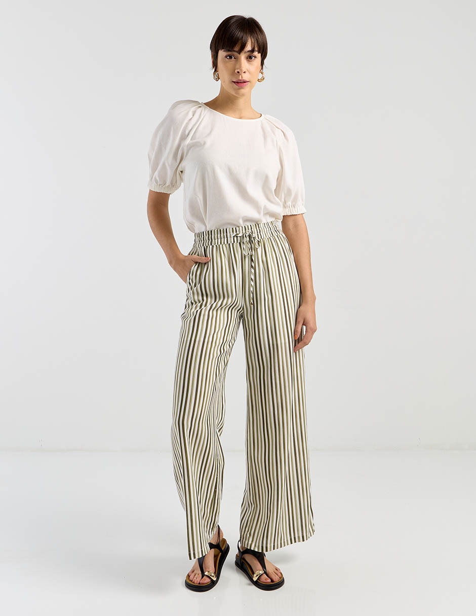 Blusa manga corta para mujer 7