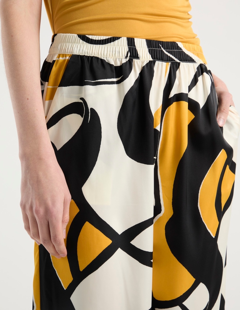 Pantalón amplio para mujer