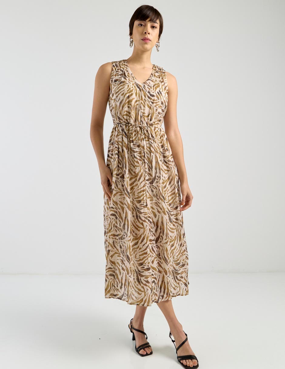 Vestido crop casual para mujer