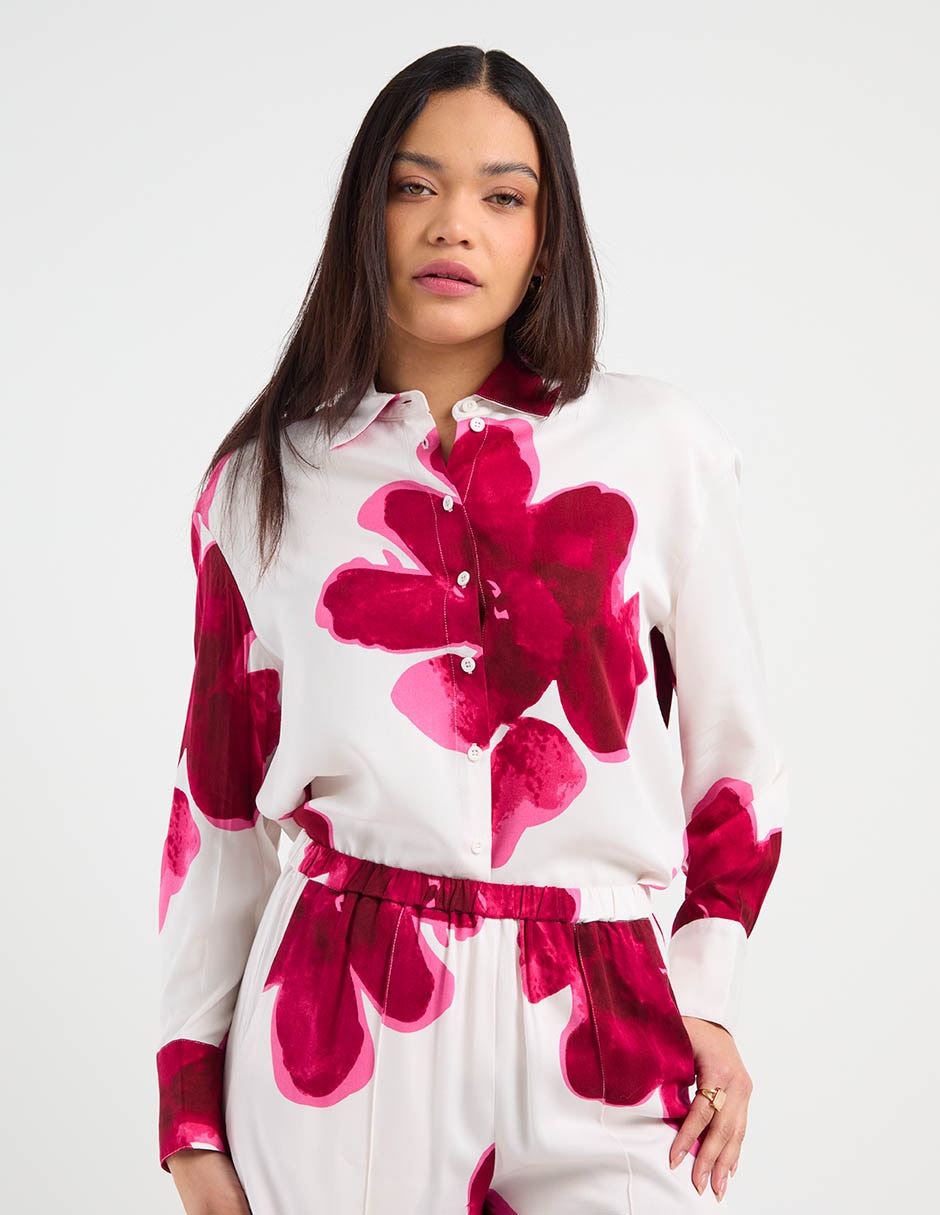 Blusa Contempo manga larga para mujer