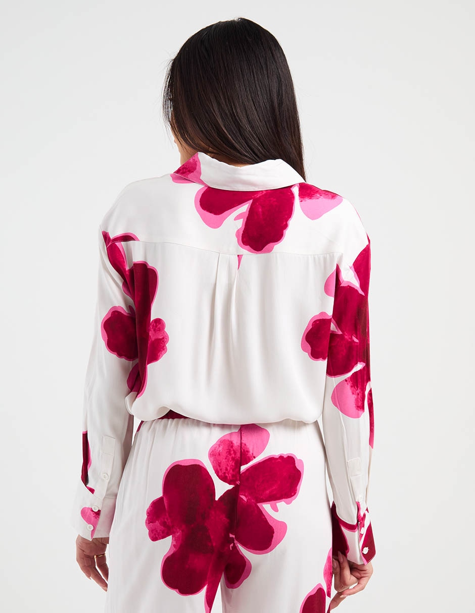 Blusa Contempo manga larga para mujer