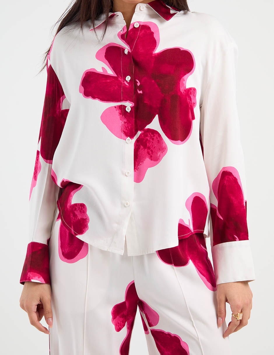 Blusa Contempo manga larga para mujer