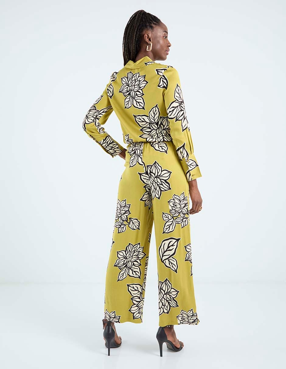 Pantalón amplio para mujer 4