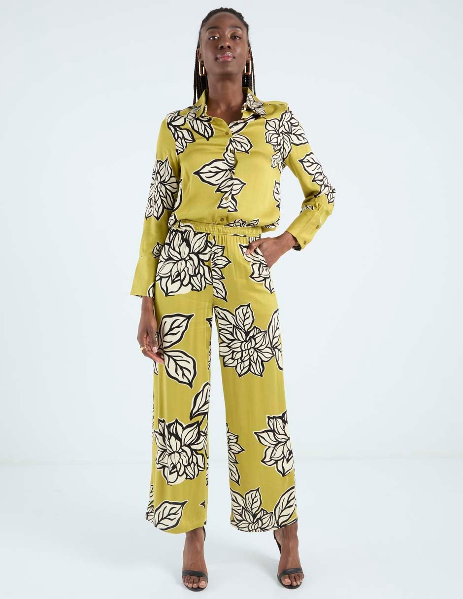 Pantalón amplio para mujer 3