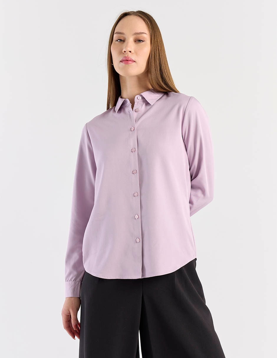 Blusa Contempo manga larga para mujer 1