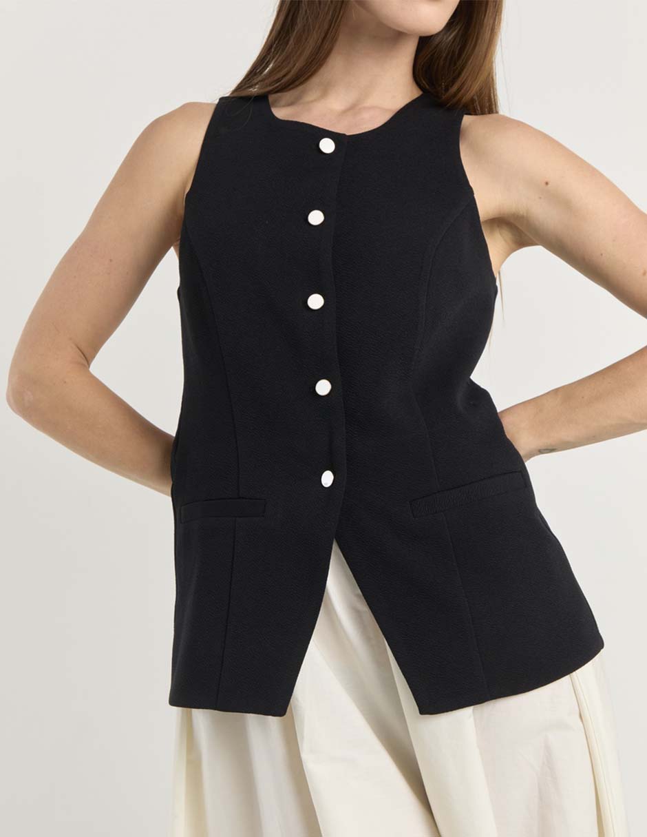 Vestido crop casual para mujer