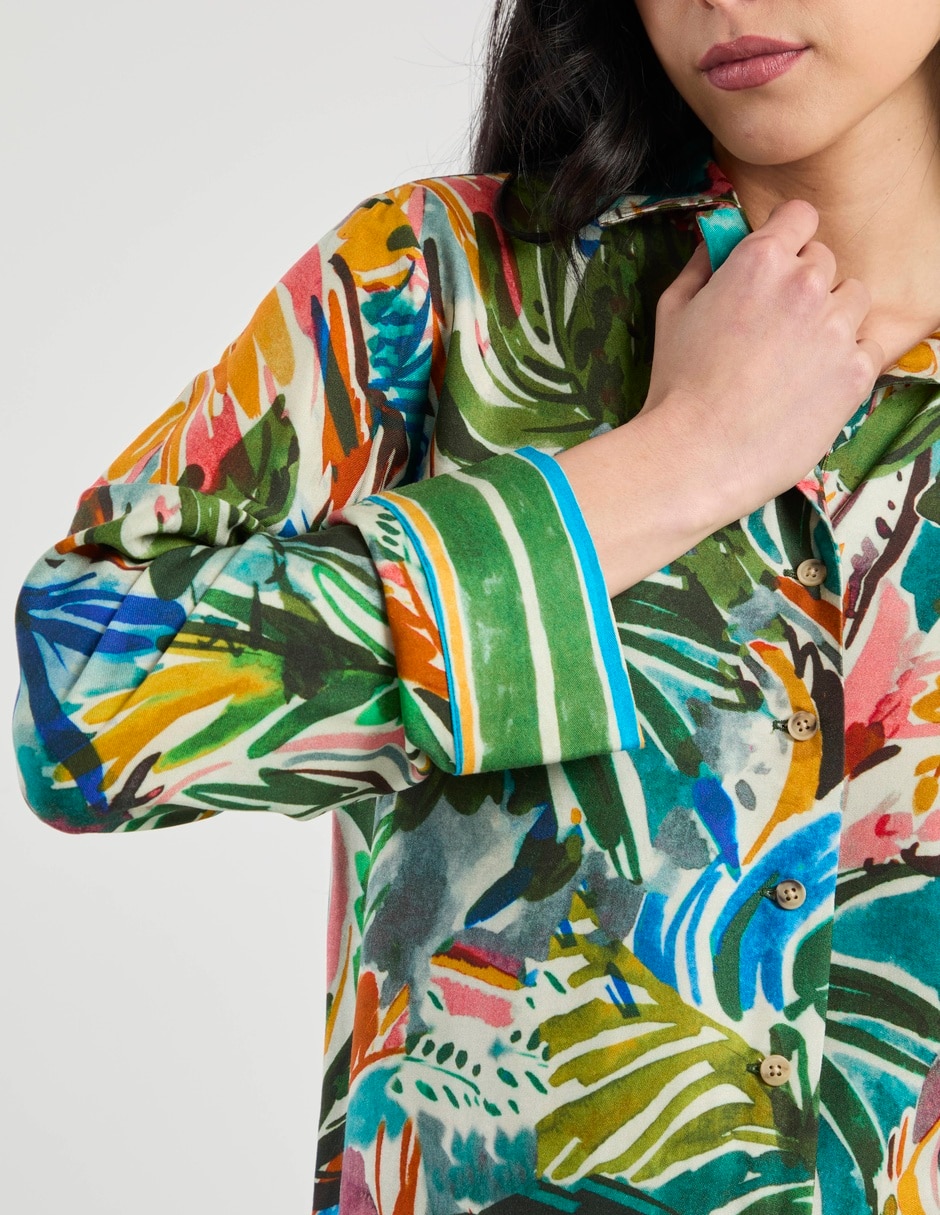Blusa manga larga para mujer 9