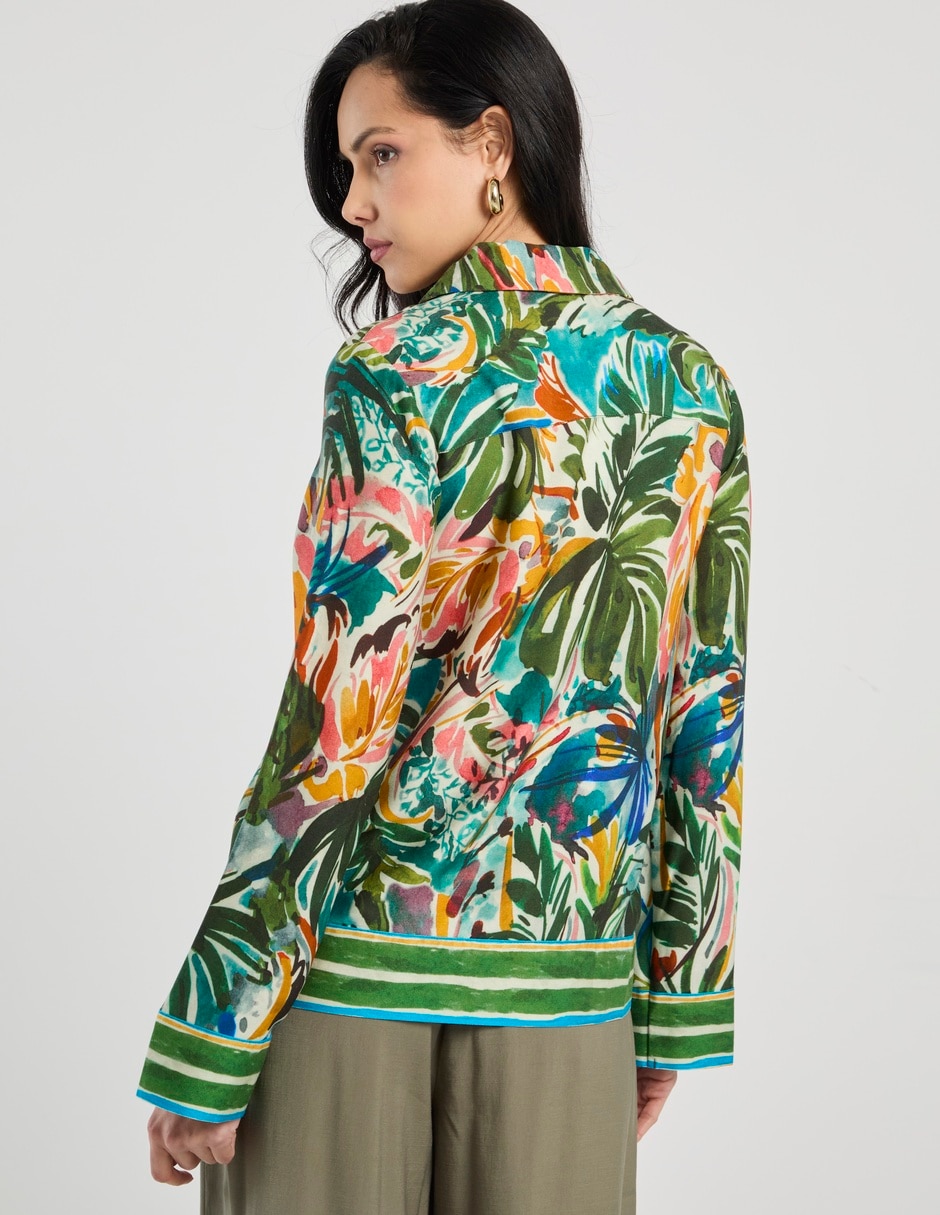 Blusa manga larga para mujer 11