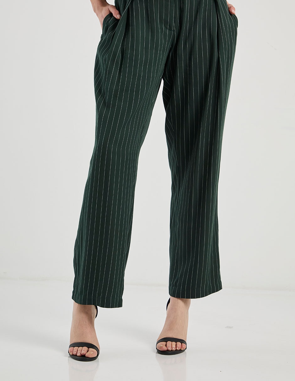 Pantalón de vestir relajado para mujer
