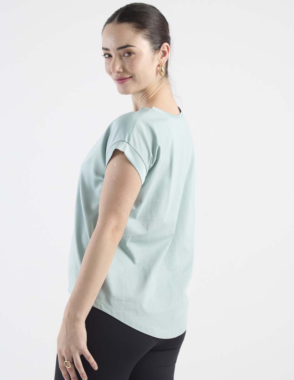 Blusa manga corta para mujer 2