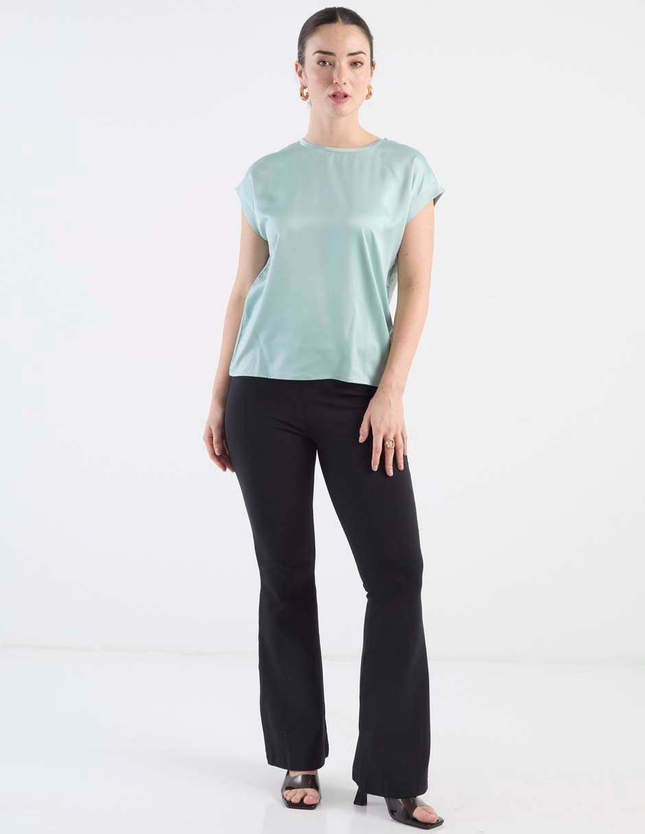 Blusa manga corta para mujer 3