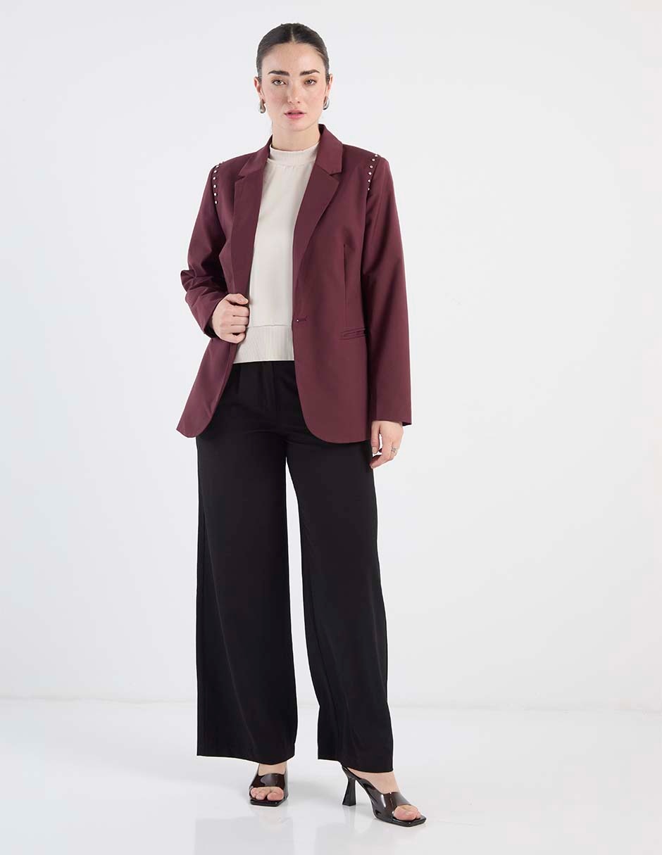 Saco casual contempo para mujer