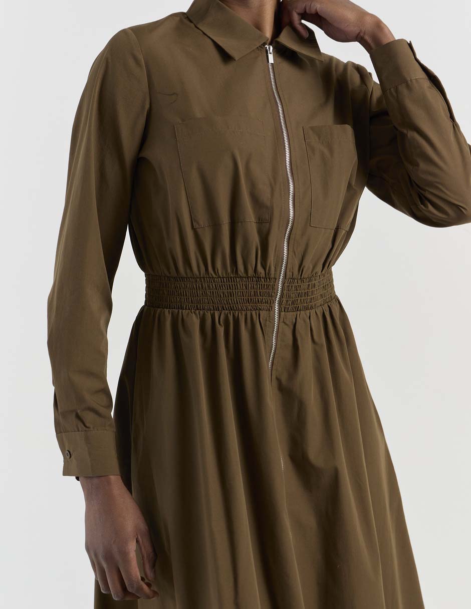 Vestido midi casual para mujer
