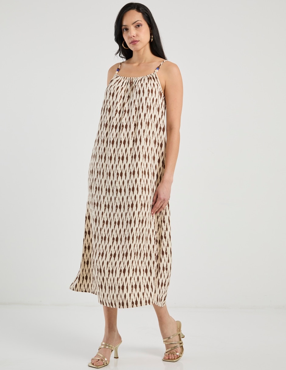 Vestido midi casual para mujer