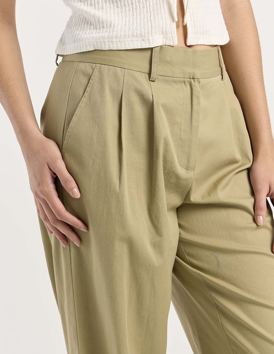 Pantalón relajado para mujer