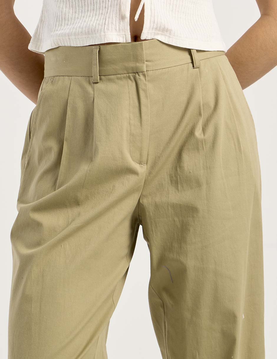 Pantalón relajado para mujer