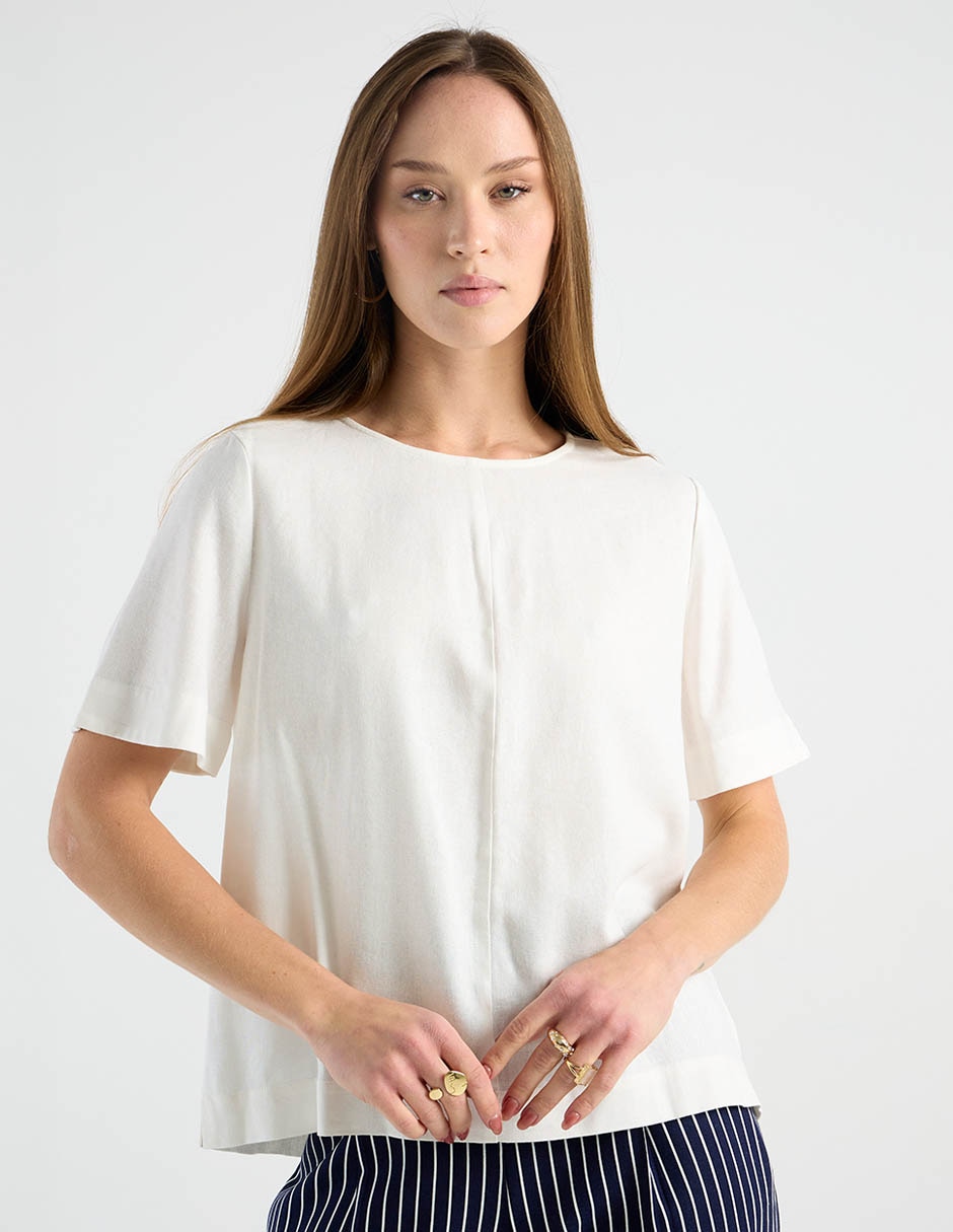 Blusa manga corta para mujer Blusa manga corta para mujer