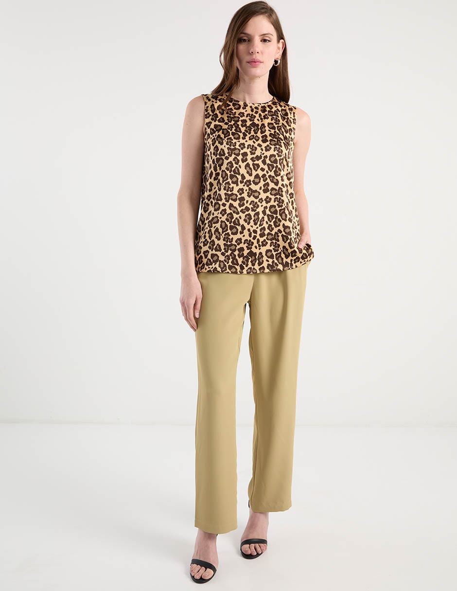 Pantalón amplio para mujer 6