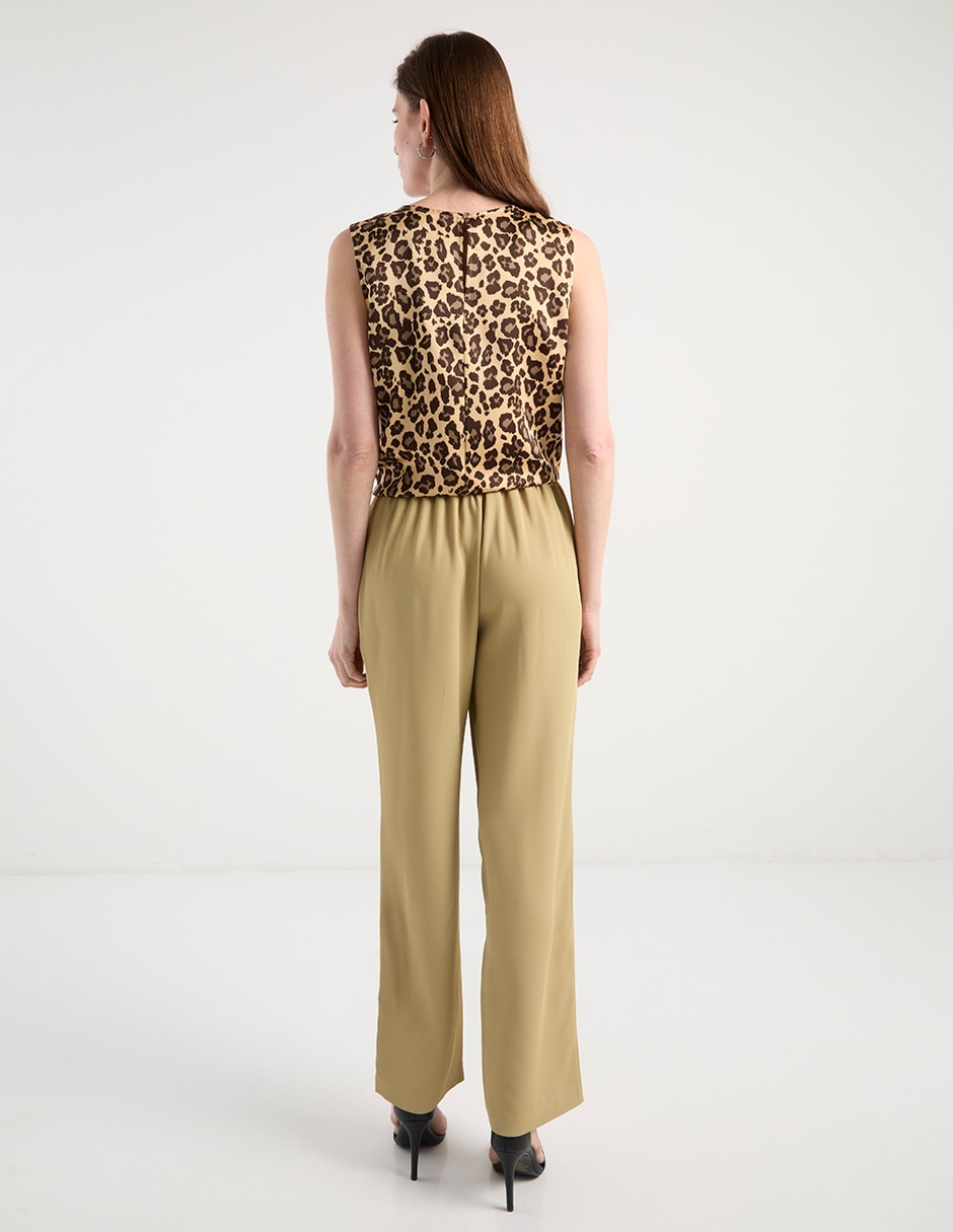Pantalón amplio para mujer