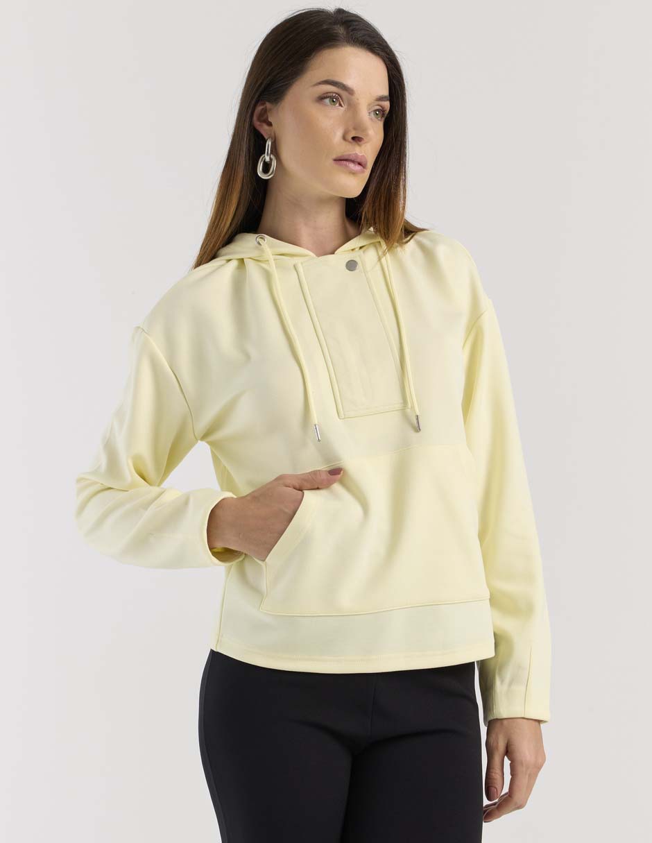 Sudadera con capucha Contempo para mujer