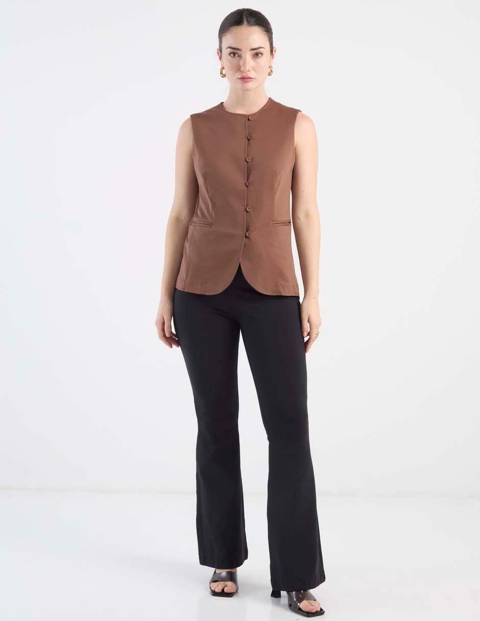 Chaleco contempo para mujer