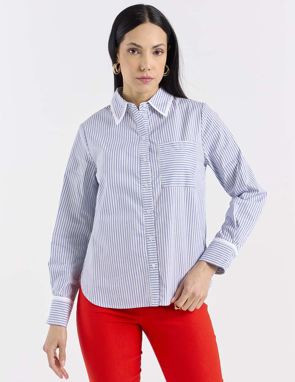 Blusa manga larga para mujer 1