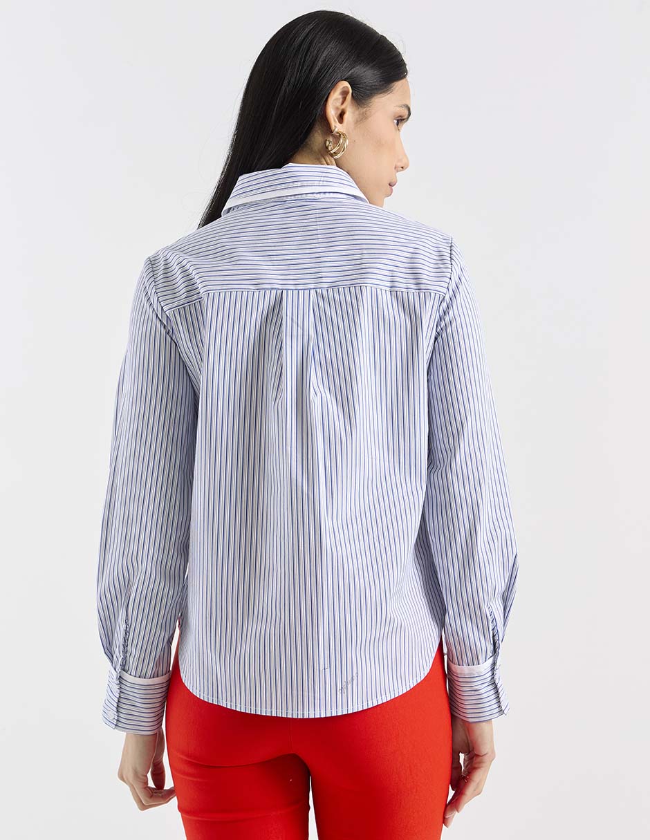 Blusa manga larga para mujer 5