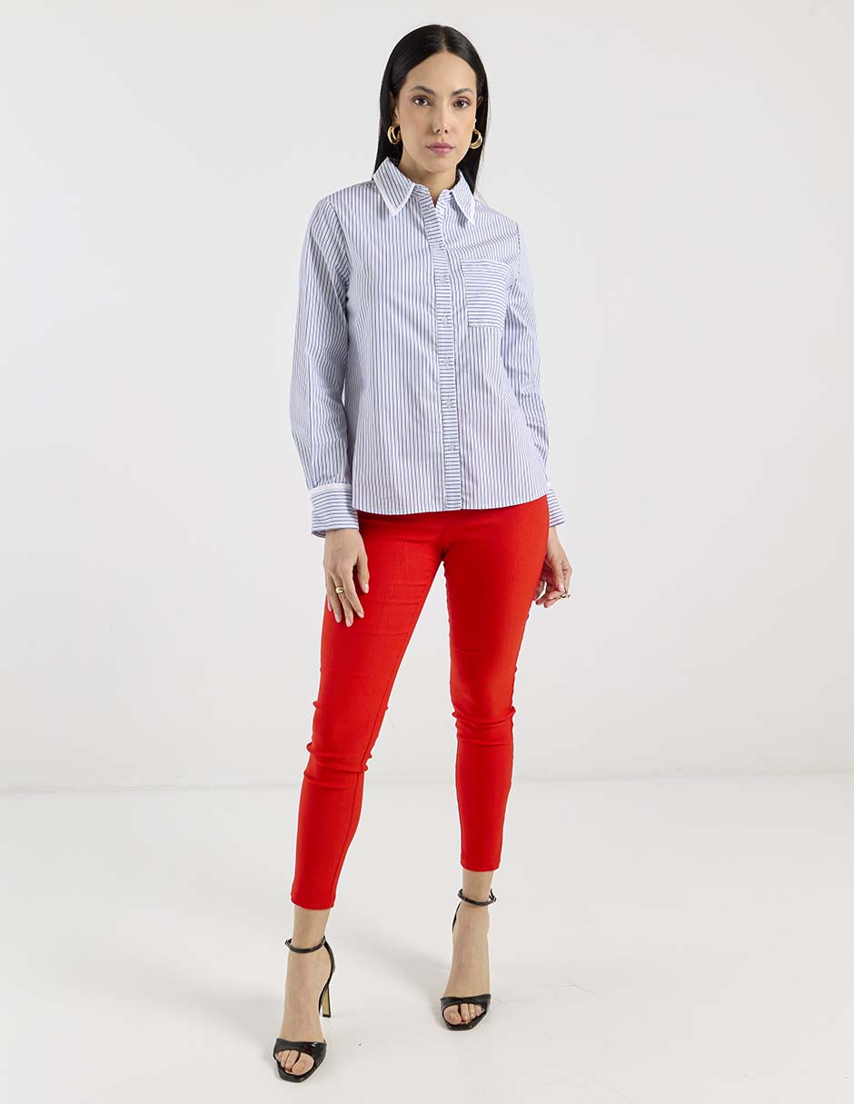 Blusa manga larga para mujer 6