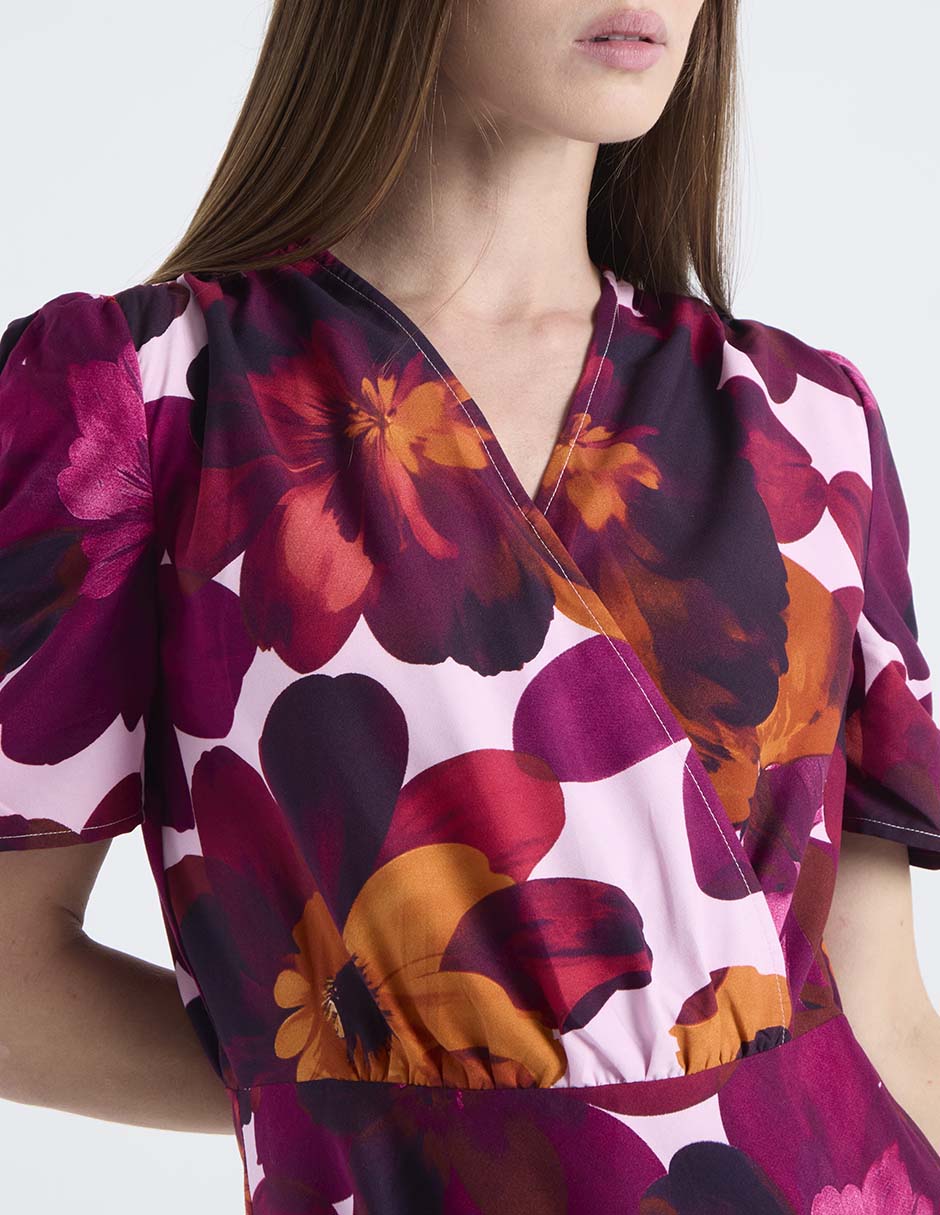 Vestido crop casual para mujer