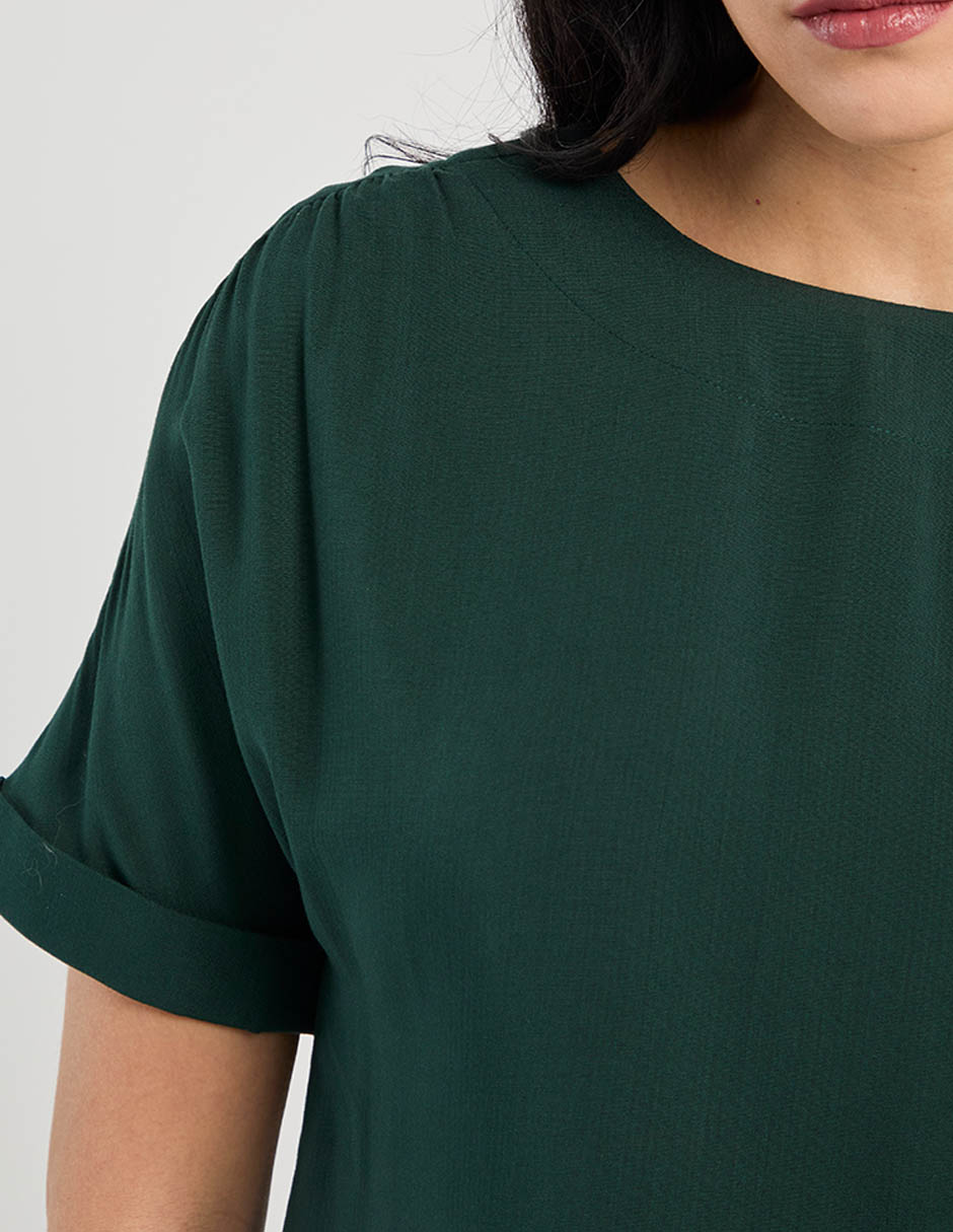 Blusa manga corta para mujer 10