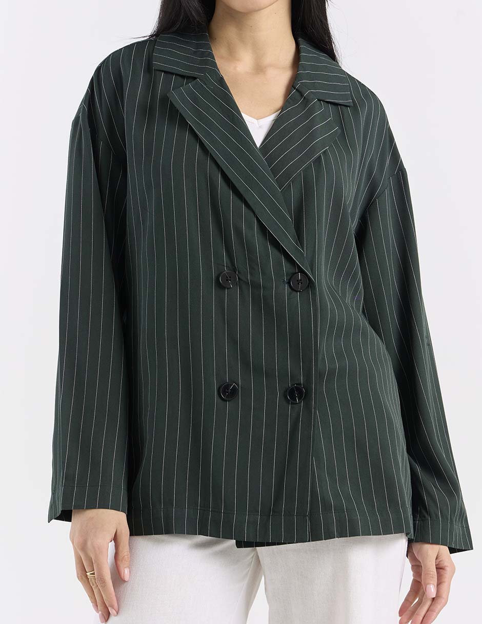 Saco casual Contempo para mujer