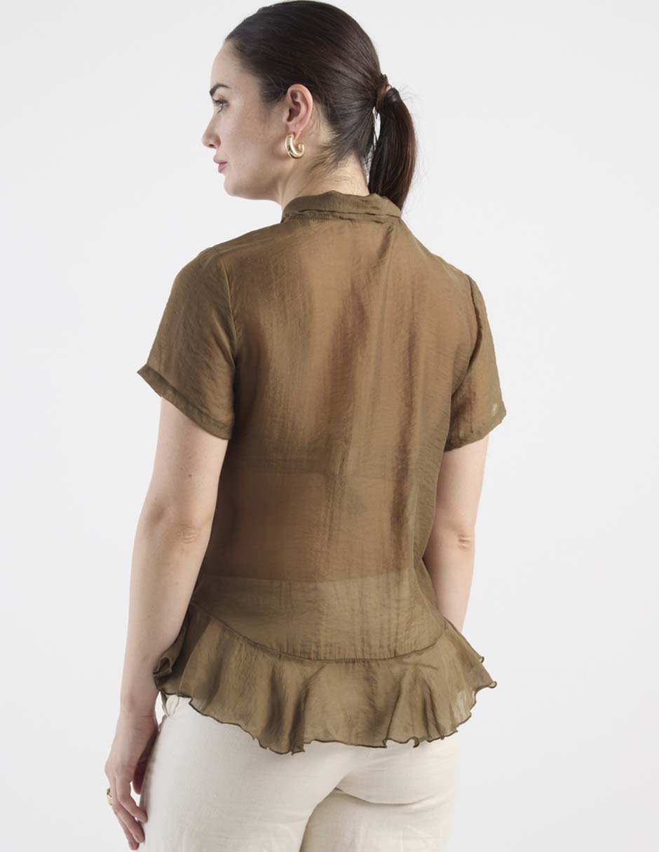 Blusa manga corta para mujer 2