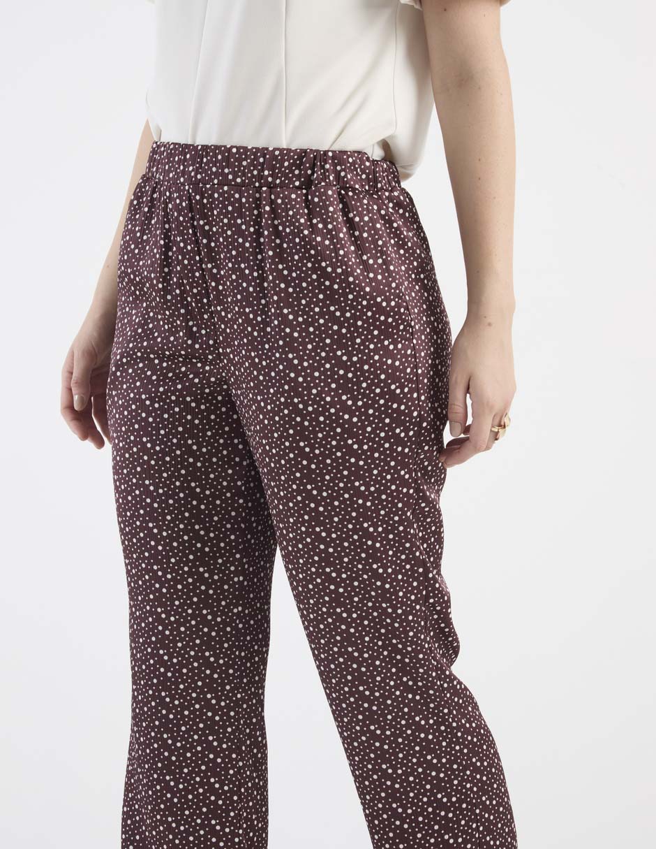 Pantalón easy pants amplio para mujer 4