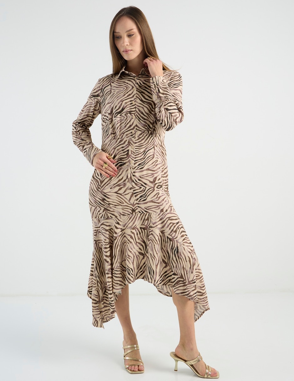 Vestido crop casual para mujer