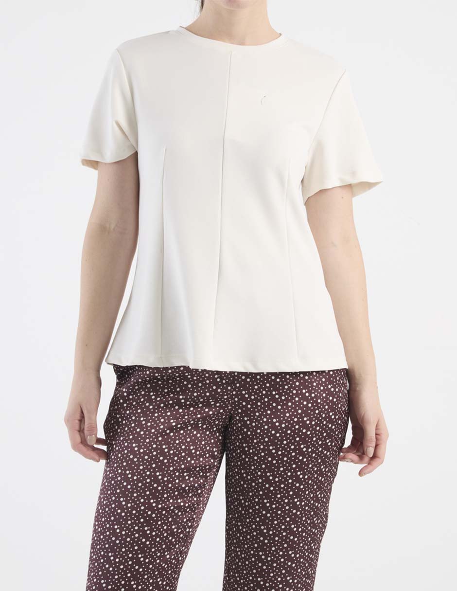 Blusa manga corta para mujer 6