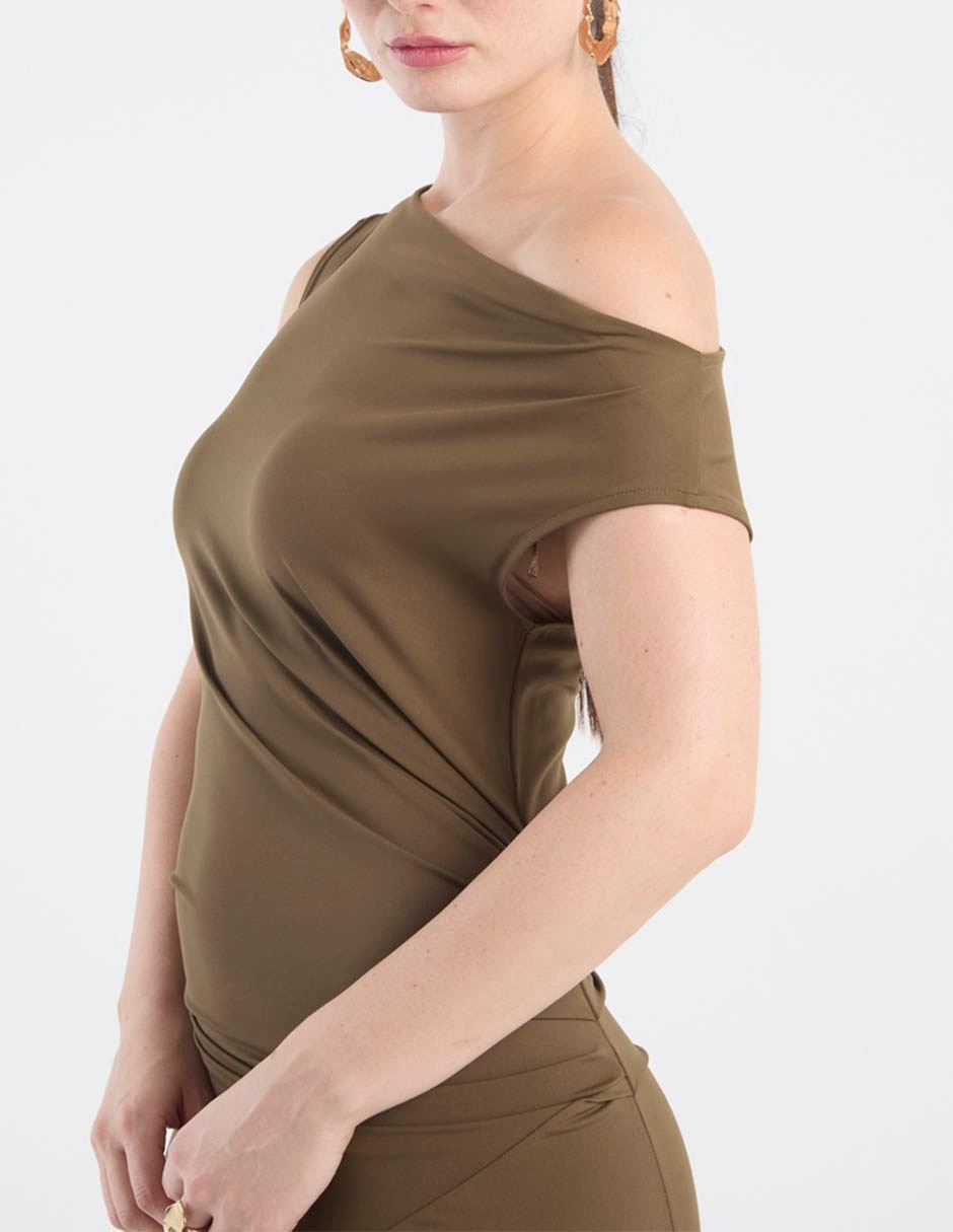 Vestido largo casual contempo para mujer