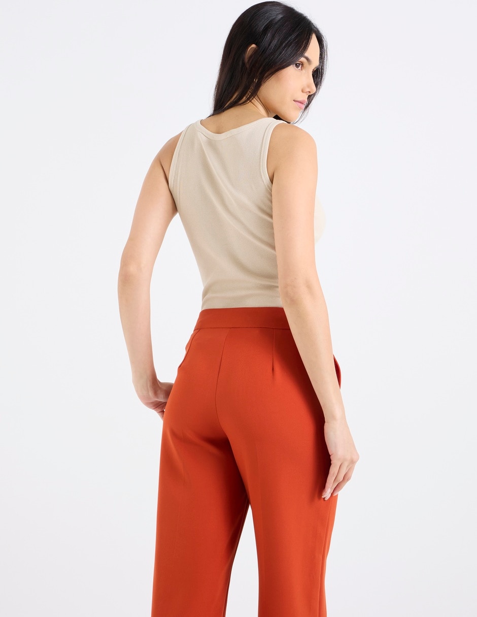 Top cuello redondo tirante ancho 2