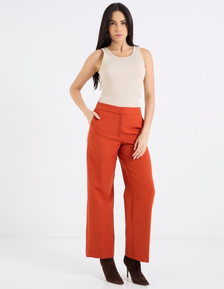 Top cuello redondo tirante ancho 3