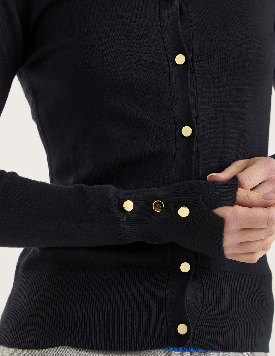 Suéter Contempo cuello v para mujer