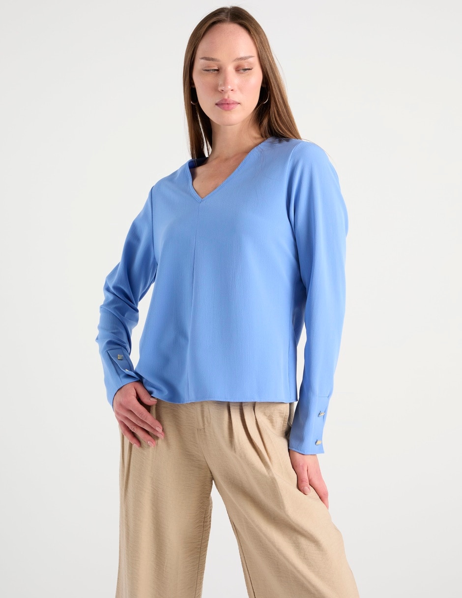 Blusa manga larga para mujer Blusa manga larga para mujer