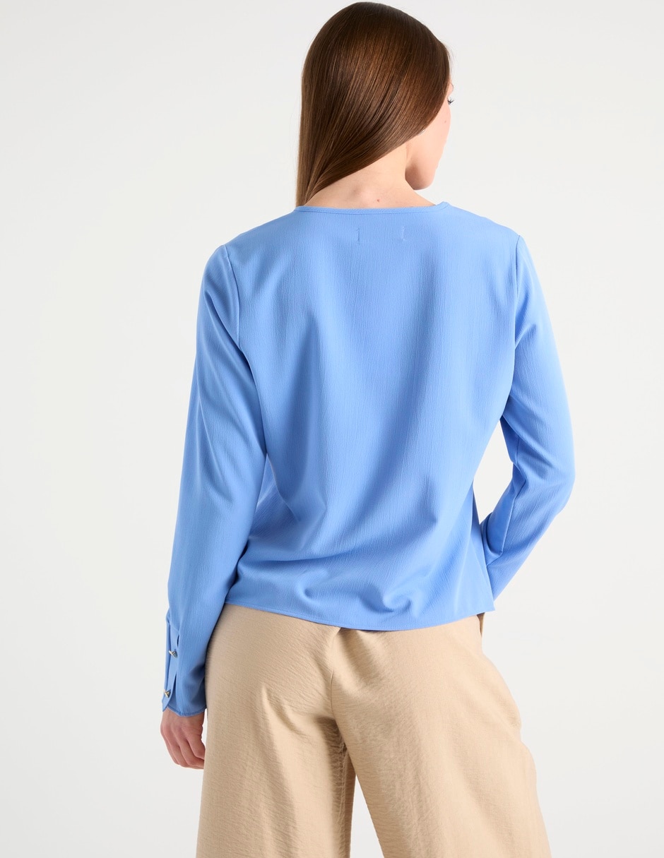 Blusa manga larga para mujer 2