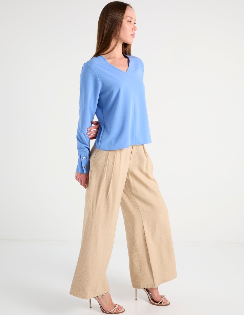 Blusa manga larga para mujer 3
