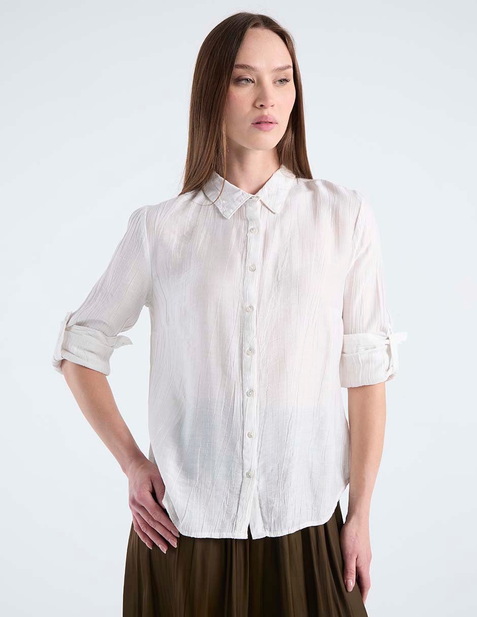 Blusa manga larga para mujer 1