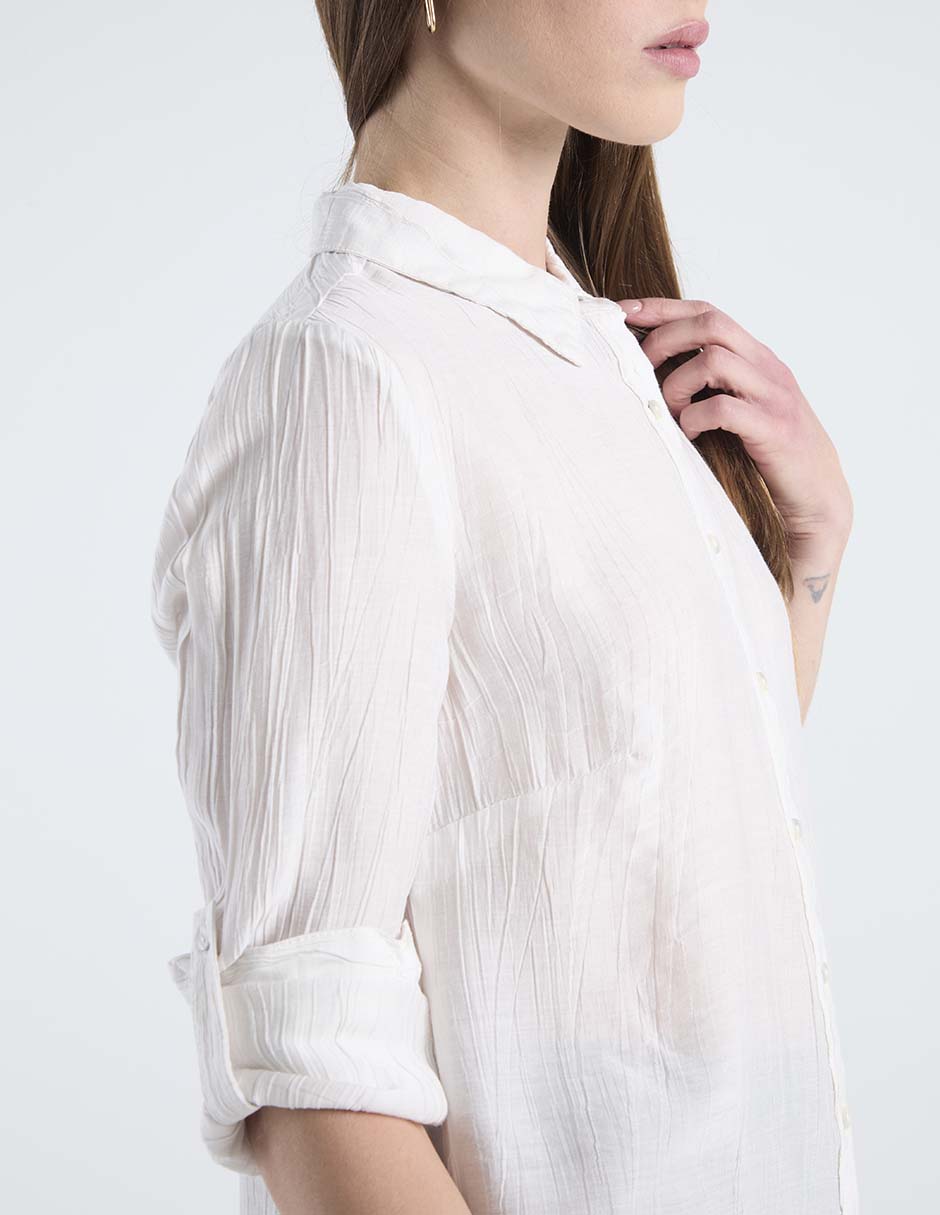 Blusa manga larga para mujer 11