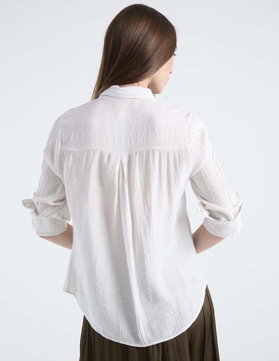 Blusa manga larga para mujer 12